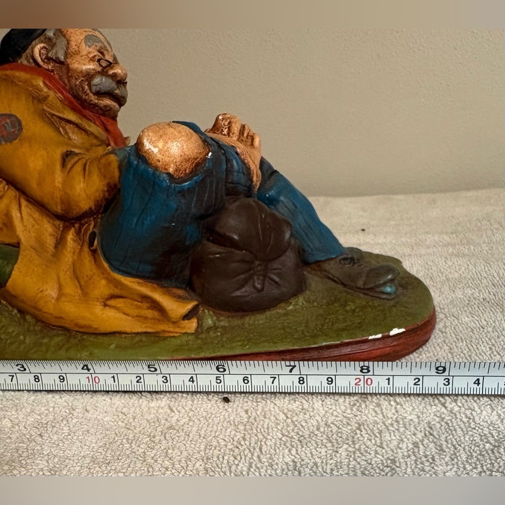Naturecraft Travellers Rest Figurine #827 Hand Painted 1972 Congleton England - Picture 7 of 9